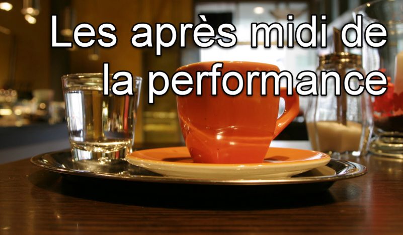 Que pensez-vous du concept « des après midi de la performance »?