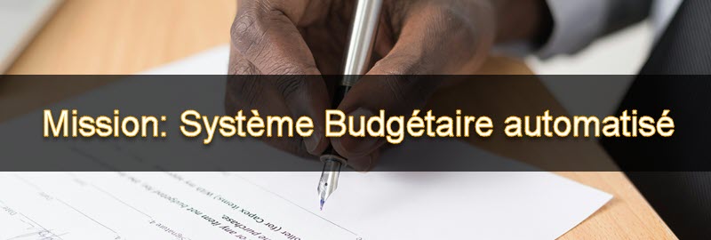 Rapport de mission: Mise en place d&rsquo;un système budgétaire automatisé 