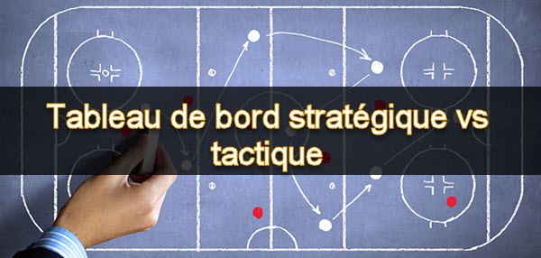Ne construisez jamais votre tableau de bord stratégique comme votre tableau de bord tactique