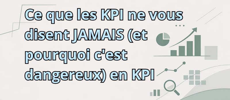 Ce que les KPI ne vous disent JAMAIS (et pourquoi c&rsquo;est dangereux) en KPI